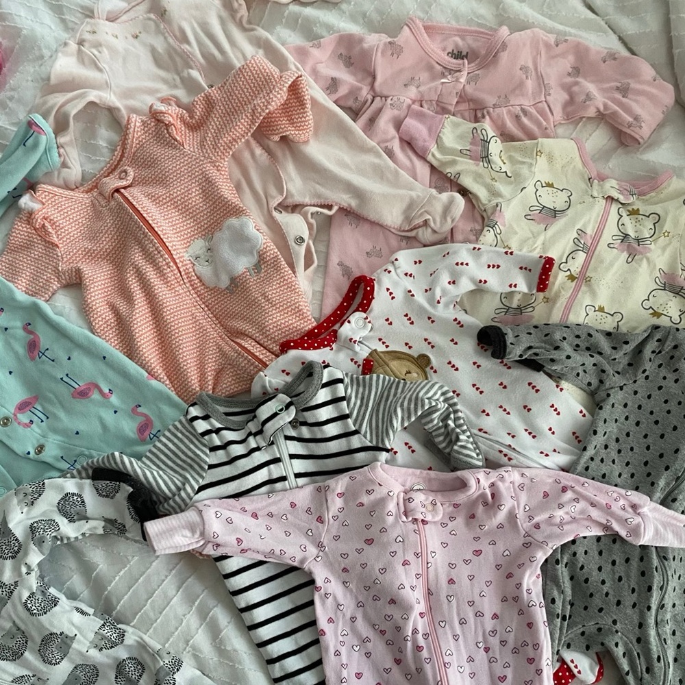 Newborn sleepwear 10 pieces